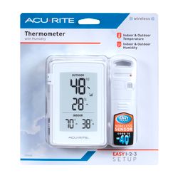 AcuRite Digital Thermometer with Humidity