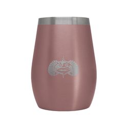 Toadfish 10 fl. oz. Rose Gold BPA Free Non Tipping Wine Tumbler with Lid