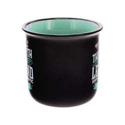 Pavilion Legends Of The World 13 oz Black/Teal BPA Free Mom Mug