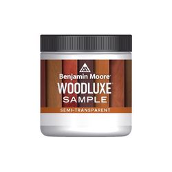 Benjamin Moore Woodluxe Semi-Transparent Tintable Clear Tint Base Penetrating Waterborne Deck and Si