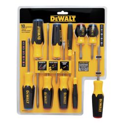 DeWalt 10 pc Screw Starter Set Assorted in.
