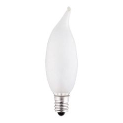 Westinghouse 25 W CA8 Decorative Incandescent Bulb E12 (Candelabra) Warm White 2 pk