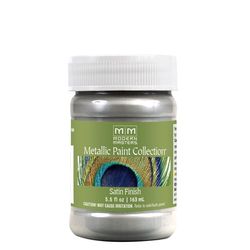 Modern Masters Metallic Paint Collection Satin Silver Water-Based Metallic Paint 5.5 oz