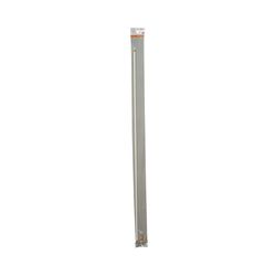 Kenney White Traditional/Transitional Sash Rod 48 in. L X 84 in. L