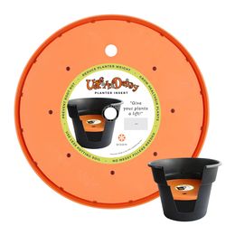 Bloem Ups-A-Daisy 1 in. H X 17 in. W X 17 in. D Orange Plastic Plant Lift