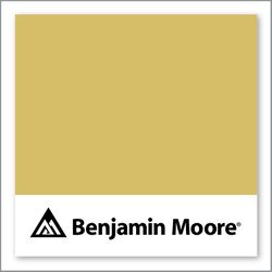 Benjamin Moore Luxurious Gold 286