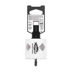 Blu-Mol Xtreme 2-1/8 in. Bi-Metal 1/4 in. D Hole Saw Arbor Included