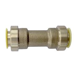 QuickFitting Push to Connect 3/4 in. PTC in. Brass Straight Union