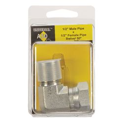 Apache Steel 1/2 in. D X 1/2 in. D Hydraulic Adapter 1 pk