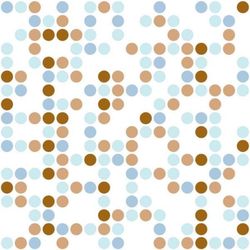 Con-Tact Creative Covering 9 ft. L X 18 in. W Blue/Brown Polka  Dots Shelf Liner