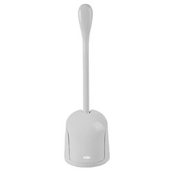 OXO Good Grips Toilet Bowl Brush & Holder Gray