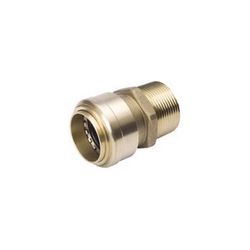 BK Products Proline Push to Connect 1/2 in. PTC X 1/2 in. D MPT Brass Adapter