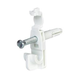 Rubbermaid 8.6 in. H X 7 in. W X .5 in. L Plastic Clip