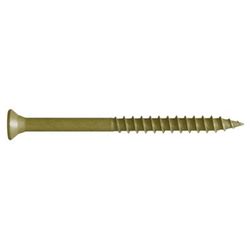 FastenMaster GuardDog No. 10 X 2 in. L Gold Phillips/Square Bugle Head Deck Screws 1750 pk