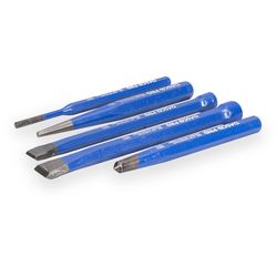 Dasco Pro Carbon Steel Center Punch and Cold Chisel 5 pc