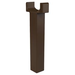 Fortress Railing Products Inspire Railing 4 in. H X 1.5 in. W X 1.5 in. L Aluminum Rail Support