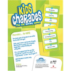 Outset Media Kids Charades Board Game 112 pc