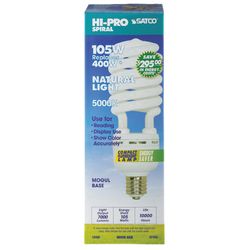 Satco HI-PRO 105 W T5 4.31 in. D X 11.25 in. L CFL Bulb Natural Light Specialty 5000 K 1 pk