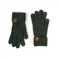 Britts Knits One Size Fits Most Green Cold Weather Gloves