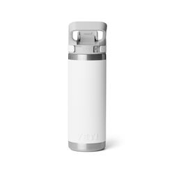 YETI Rambler 18 oz White BPA Free Bottle with Flip Chug Cap