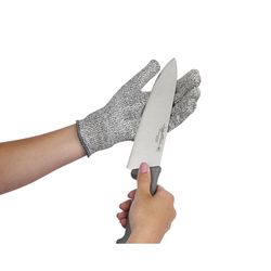 Cutlery-Pro Gray Polyethylene Mesh Cutting Glove