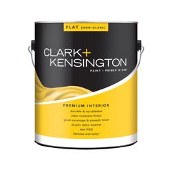 Clark+Kensington Flat Designer White Paint + Primer Interior 1 gal