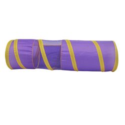 Boss Pet Polyester Purple Cat Tunnel 1 pk