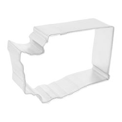 R&M International Corp 3 in. W X 4 in. L Washington State Cookie Cutter Silver 1 pc