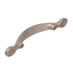 Amerock Transitional Arch Cabinet Pull 3 in. Satin Nickel Silver 1 pk