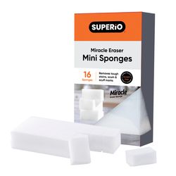 Superio Brand Non-Scratch Magic Eraser For All Purpose 1.5 in. L 1 pk