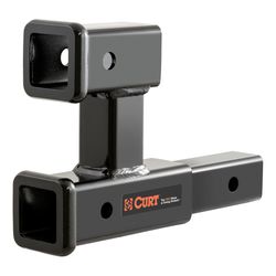 CURT 3500 lb. cap. Dual Receiver Extender