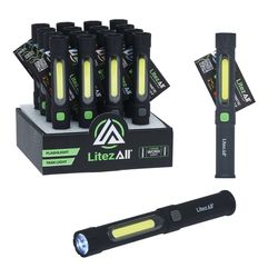LitezAll Black LED Flashlight