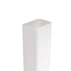 Amerimax 3.05 in. H X 4.14 in. W X 15.2 in. L White Vinyl K Downspout Extension