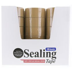 Bazic Products 1.88 in. W X 109.3 yd L Sealing Tape