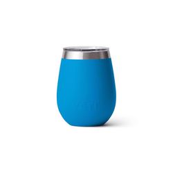 YETI Rambler 10 oz Big Wave Blue BPA Free Wine Tumbler with MagSlider Lid