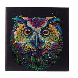 Crystal Art Craft Buddy Framed Canvas Kit Multicolored