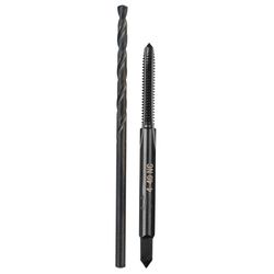 Milwaukee SAE 4-40 Straight Flute Plug Tap & #43 Drill Bit