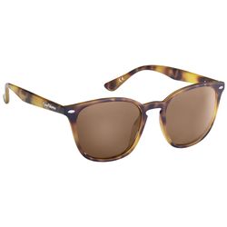 Flying Fisherman Muriel Sunglasses Unisex Matte Tortoise Frame Amber Lens Polarized