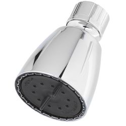 Oakbrook Collection Chrome ABS 1 settings Wallmount Showerhead 1.8 gpm