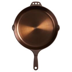 Smithey Ironware Cast Iron Skillet 12 in. Brown
