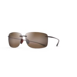 Maui Jim Hema Sunglasses Unisex Rootbeer Matte Frame HCL Bronze Lens Polarized