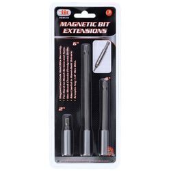 JMK Illinois Industrial Tool Magnetic Bit Extension 3 pc