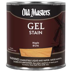 Old Masters Semi-Transparent Maple Oil-Based Alkyd Gel Stain 1/2 pt
