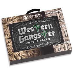 Montana Silversmiths Western Gangster Attitude Belt Buckle