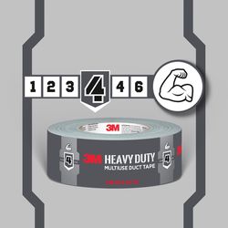 3M 1.88 in. W X 20 yd L Gray Heavy Duty Duct Tape
