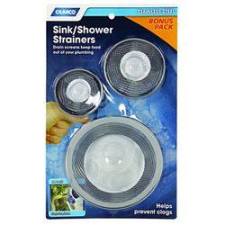 Camco Sink Strainer 3 pk