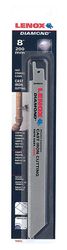 LENOX 8 in. Diamond Grit Reciprocating Saw Blade Grit TPI 1 pk