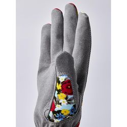 Hestra JOB Garden Robin Women's Outdoor Gardening Gloves Red/Yellow XS 1 pair