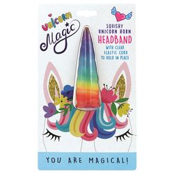 DM Merchandising Unicorn Magic Squishy Unicorn Horn Headband Foam 1 pk