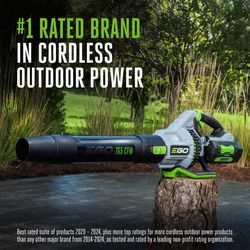 EGO Power+ LB7654 200 mph 765 CFM 56 V Battery Handheld Leaf Blower Kit w/ 2 Batteries & Charger